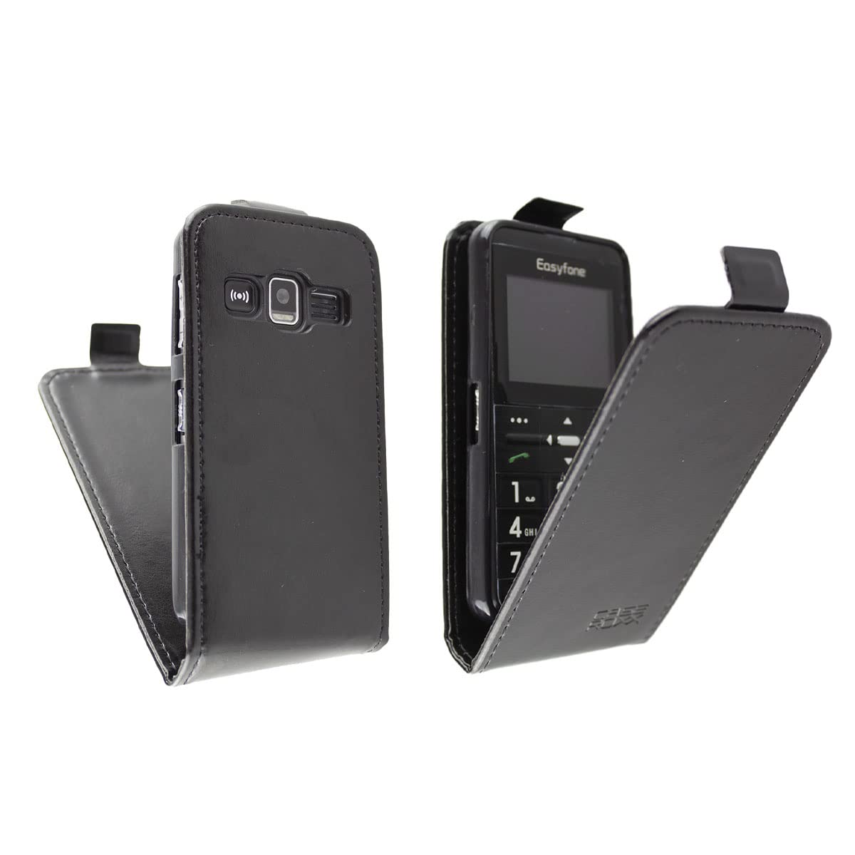 caseroxx Flip Cover for Easyfone Prime-A7, Case (Flip Cover in black)