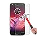 OMOTON Moto Z2 Play Screen Protector [2-Pack] Tempered Glass Screen Protector for Moto Z2 Play 5.5