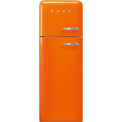 Smeg FAB30LOR3 nevera y congelador Independiente Naranja 294 L A ...