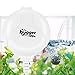 hygger Quiet Aquarium Air Pump 1.5 Watt Energy Saving Mini Oxygen Pump for 1-15 Gallon Fish Tank with Accessories White