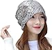 Womens Lace Flower Head Cap Beanie Hat Cap Turban