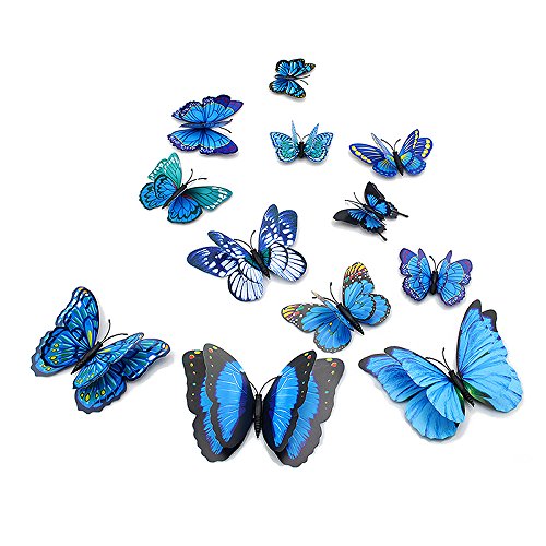 5 Topixdeals+Butterfly+Stickers+Removable+Sticker