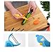 Premium Cute Bird Potato Peeler. Nonstick Fruit & Vegetable Swivel Peeler - with Cover.