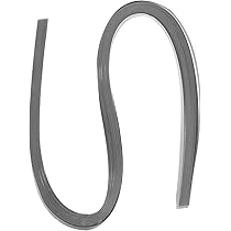 60 Strisce Carta Quilling Metallico 1x54cm - Per Origami E Arte Fai Da Te - Colore Bianco - Foto 14