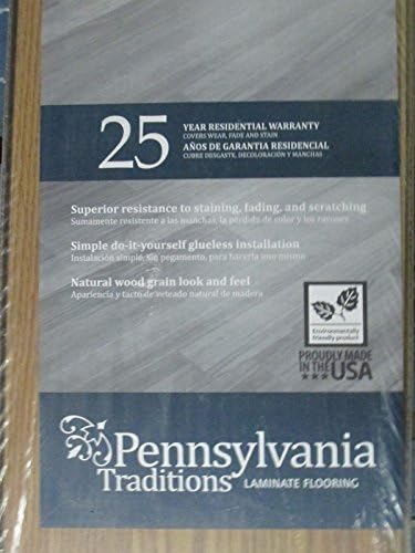 Pennsylvania Traditions Prescott Oak Laminate Flooring Amazon Ca