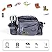 Sougayilang Fishing Tackle Bag Outdoor Waist Bags (Grey)