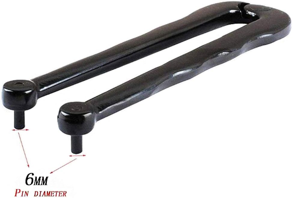 Universal Black Finish Steel Adjustable Face Spanner Wrench Pin Pliers