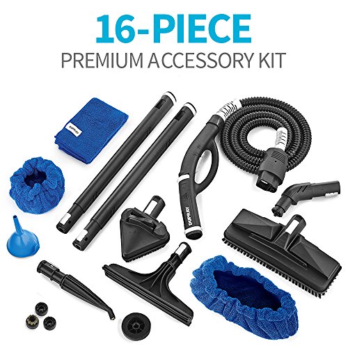 image for Dupray ONE Steam Cleaner with Complete Accessory Kit, White