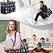 Pursetti Utility Tote with Pockets & Compartments-Perfect Nurse Tote Bag, Teacher Bag, Work Bags for Women & Craft Tote (Cool Mandala)