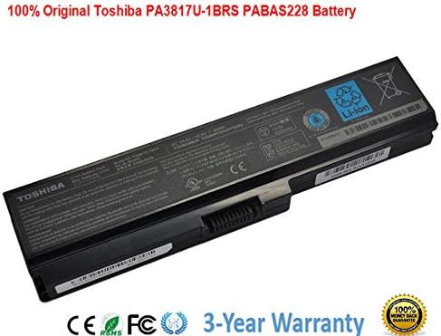 New PA3817U-1BRS Genuine Original Toshiba Satellite L655 L655D Battery PC Laptop