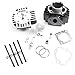 NICHE Cylinder Piston Gasket Head Top End Kit for Yamaha PW50 1981-2018