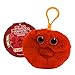 KEY CHAIN Giant Microbes MINI (Mini - Miniature in Size - 2-3 Inches) Red Blood Cell (Erythrocyte)