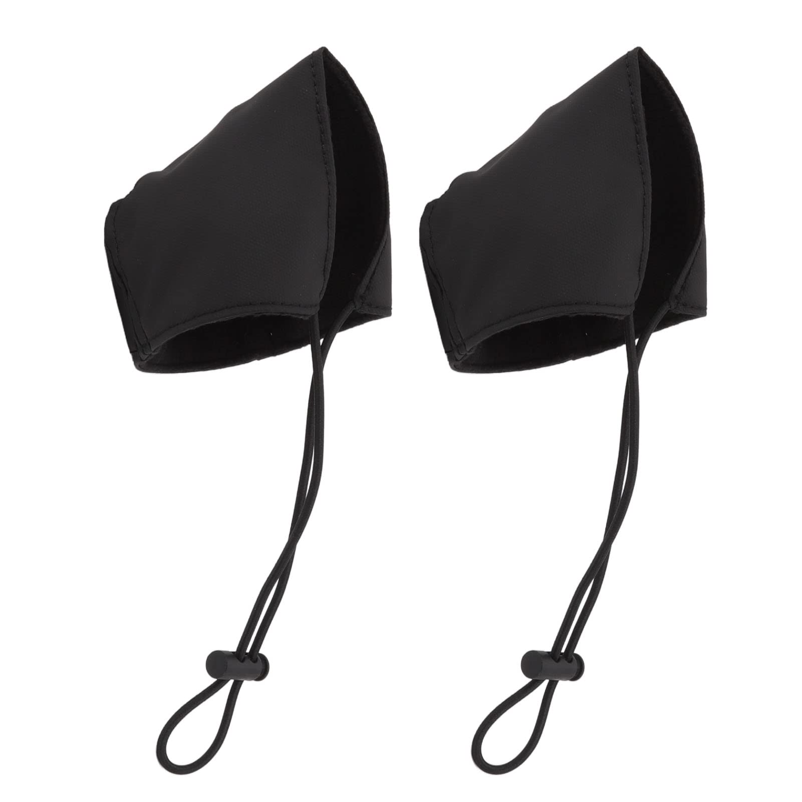 TOPINCN 2pcs Driving Shoe Heel Protectors Cover, Oxford Cloth Material Wearproof Heel For Driver Shoes Heel Cushions Heel Mat