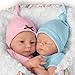 Ashton-Drake Madison and Mason Twin Baby Dolls Set, 13 inches, So Truly Real Collection by Donna Lee