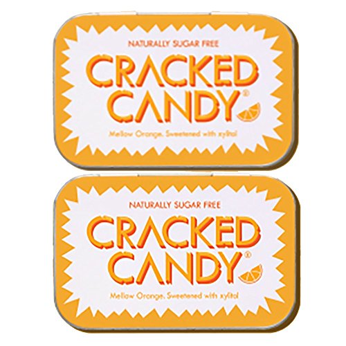 UPC 640265884207, Mellow Orange Cracked Candy (twin pack) Sugar free xylitol candy. Vegan, diabetic friendly, NON GMO.