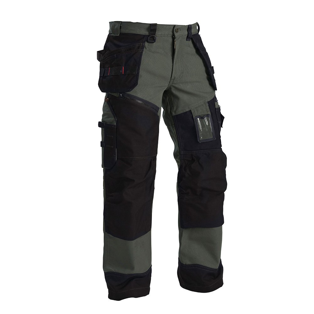 Blåkläder Workwear Trousers Handwerker X1500, 1 Piece, 67-15001320, Green, 67-15001320-4699-D27
