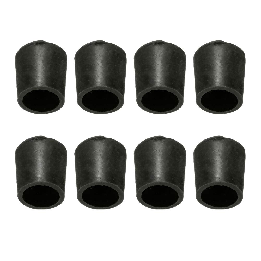 8 PCS Rubber Chair Floor Protector Ferrule Cap End Tips Chair Leg Caps Rubber Feet Table Covers Protectors for Hardwood Floors (25mm)