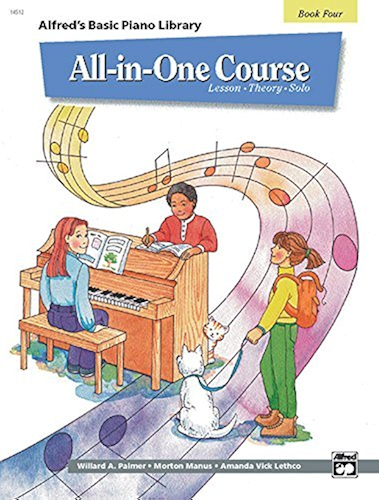 Download All-in-One Course for Children: Lesson, Theory, Solo, Book 4 (Alfred's Basic Piano Library) (English Edition) PDF