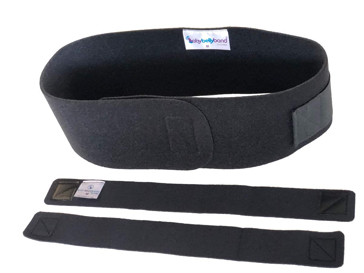 CABEA Babybellyband Original 3in1 Pregnancy Belly Band With Groin Straps, Belly Band For