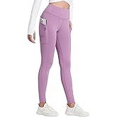 baleaf Women's Fleece Lined Leggings Thermal Warm Winter Tights High Waisted Yoga Pants Cold Weather with Pockets