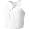 Wonababi Chest Binder Corsets for Transgender, Binder Trans with Zipper Flat Tank Top bustiers
