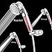 i-Mate Tri-Function 30% Water Saving Shower Head Plus Ionic Filter Handheld Showerhead with 200% Turbocharged Pressure and Energy Ball Filtration for Fixing Dry Skin & Hair loss