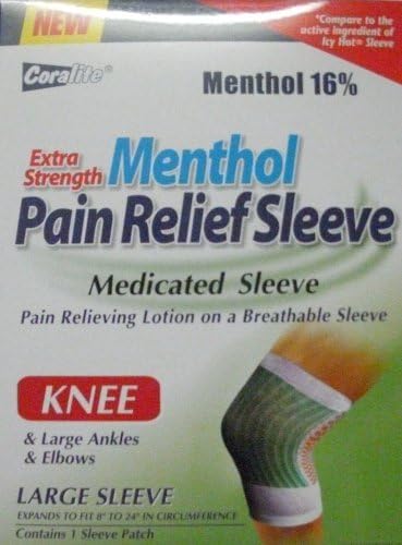 New Menthol Medicated Pain Relief Sleeve Knee &amp; Elboes by Coralite