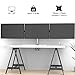 SLYPNOS Triple Monitor Desk Mount Stand with C-Clamp Base, Heavy-Duty Arms, Mounts Three Screens up to 27″, for Comfortable Gaming & Workthumb 2