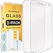 Mr.Shield [2-PACK] Designed For Moto (Motorola) E 2nd Generation (2015 Version) [Tempered Glass] Screen Protector with Lifetime Replacement