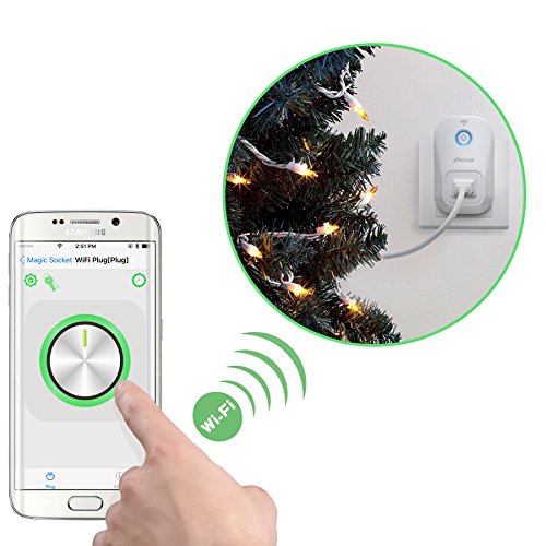 ROCAM WiFi socket-001 WiFi Socket, White