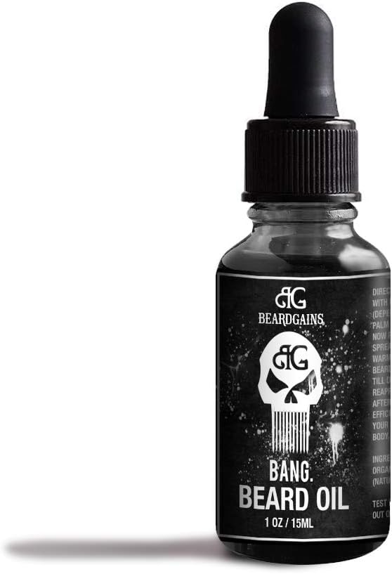 Beard Gains Punisher Skull Beard Care | Beard Oil (1oz Beard Oil)