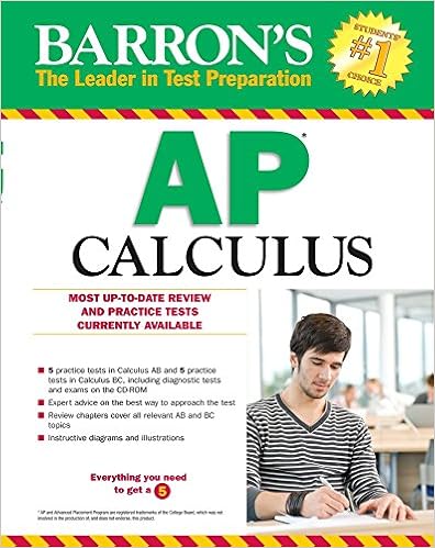 Amazon Com Barron S Ap Calculus 13th Edition 9781438004976 Bock M S David Donovan M S Dennis Hockett M A Shirley O Books