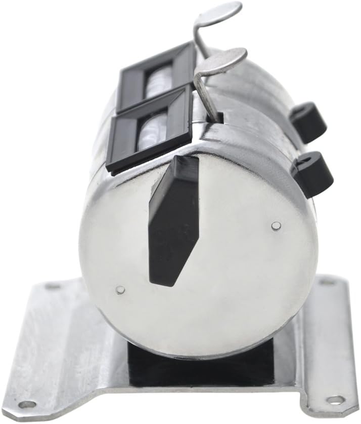 GOGO 2-Unit Desktop Mechanical Tally Counter Clicker with Base Mount, Resettable Manual 4 Digit Counter Mount Stand - Image 5