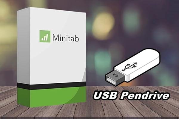 Minitab 22.3 - Lifetime License For WindOS - Statistical Software - USB Pendrive