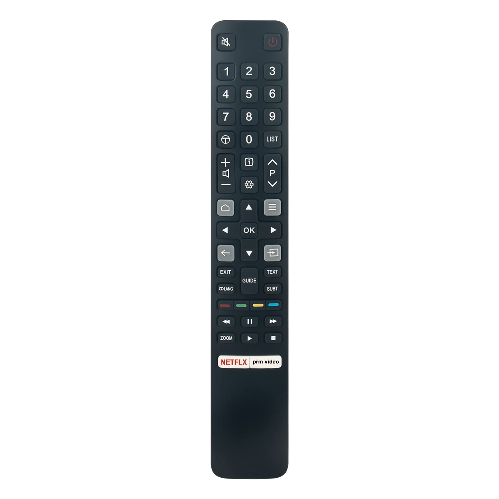 New RC802NU-YUI1 Remote Control Replacement - VINABTY RC802NU YUI1 Replace Remote Control fit for TCL TV 55C735K 65C735K 65C935K 75C735K 75C935K fit for iFFALCON 32F510B Remote Controller