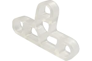 JINYO 10mm 3/8 inch 100pcs Bricklaying Spacer Brick Wall Spacer Stone Wall Spacer Brick Paver Spacer Tile Leveling System Cli