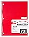 Mead Spiral Notebook, College Ruled, 1 Subject, 70 Sheets, 7.5