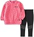 Calvin Klein Baby 2 Piece Tunic/Pleather Leggings Set, Pink, 0/3 Months