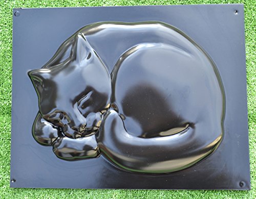 CAT STEPPING Stone Mold Mold plaster Concrete GARDEN PATH 14,6