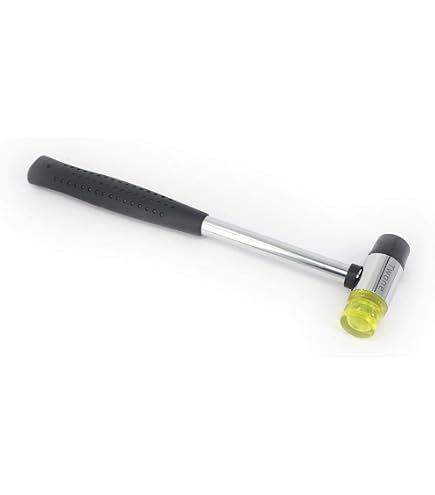 2PCS Mini Marteau Double Tête Métal/Plastique - Pour Bijoux, Montres, Bricolage - Maillet Precision 21cm