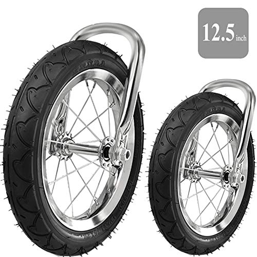 image for Jolik [2 Pack] 12.5'' x 1.75/2.15 Stroller Inner Tube, 2 Plastic Tire 