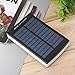 Black 80000mAh Dual USB Portable Solar Battery Charger Power Bank For Cell Phone