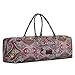 MiChef Yoga Mat Bag - Patterned Canvas Duffle Bag with Zipper and Pocket (Celestial)