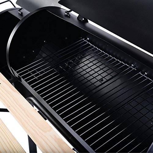 Giantex Outdoor BBQ Grill Charcoal Barbecue Pit Patio Backyard Meat Cooker Smoker