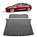 Toplight Model 3 Trunk Mat Cargo Liner and Frunk Mat,Odorless All Weather Waterproof Heavy Duty Customized Tesla 3 Cargo Mat(Frunk +Trunk,2 Pieces,A Set)