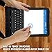 USA Gear 12 Inch Tablet Case - Tablet Holder with Open Front, Rigid Frame & Adjustable Shoulder Carry Strap Compatible with Samsung Galaxy TabPro S 12