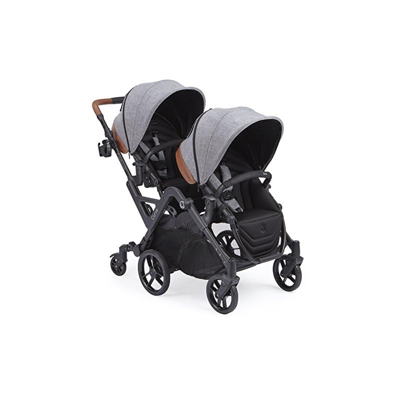 Contours – Curve – Convertible Tandem Double Stroller (Graphite Gray)