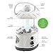 Northpoint Multifunctional Radio Camping Lantern, Battery Powered, LED Lantern, Tent Light, Perfect Lantern Flashlight for Hurricane, Emergency, Survival Kits, Hiking, Fishing, Home Decor , White, 10