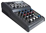 Alesis MultiMix 4 USB FX | Four-Channel USB Audio Mixer with Integrated DSP Effects