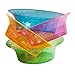 Party Essentials Salad/Snack Bowls, Hard Plastic, 10 oz, Assorted Neon